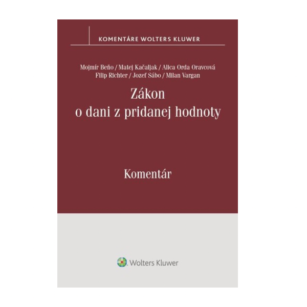 Zákon o dani z pridanej hodnoty. Komentár