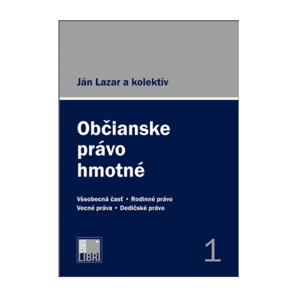 Občianske právo hmotné, 1. a 2. zväzok  