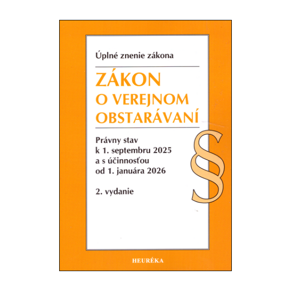 Zákon o verejnom obstarávaní - úplné znenie zákona