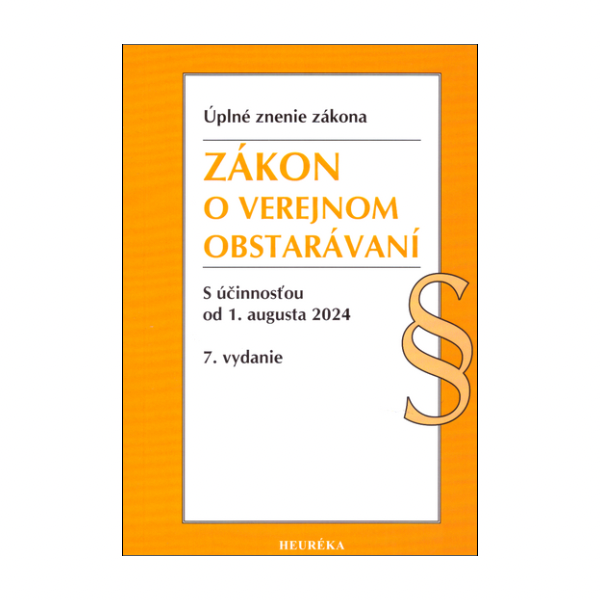 Zákon o verejnom obstarávaní - úplné znenie zákona