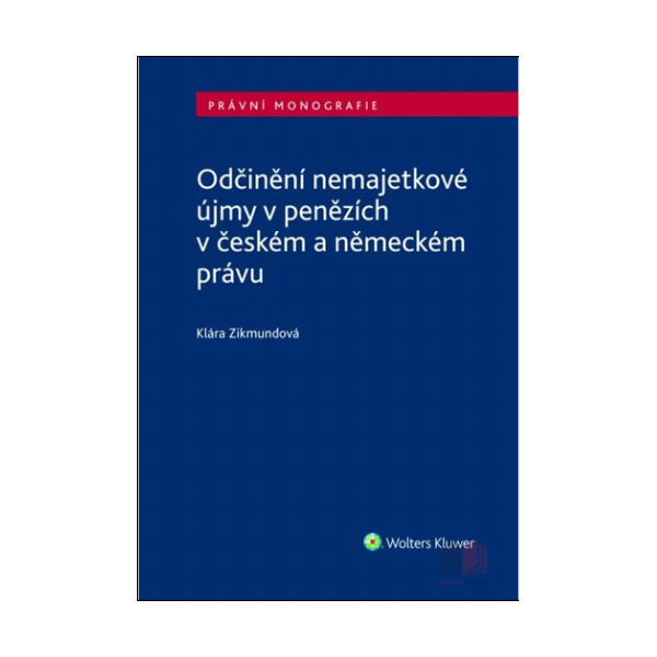 Odčinění nemajetkové újmy v penězích v českém a německém právu