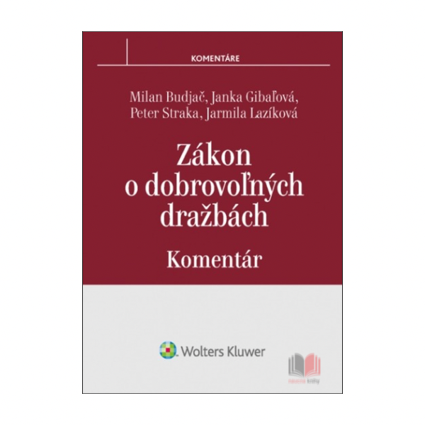 Zákon o dobrovoľných dražbách. Komentár