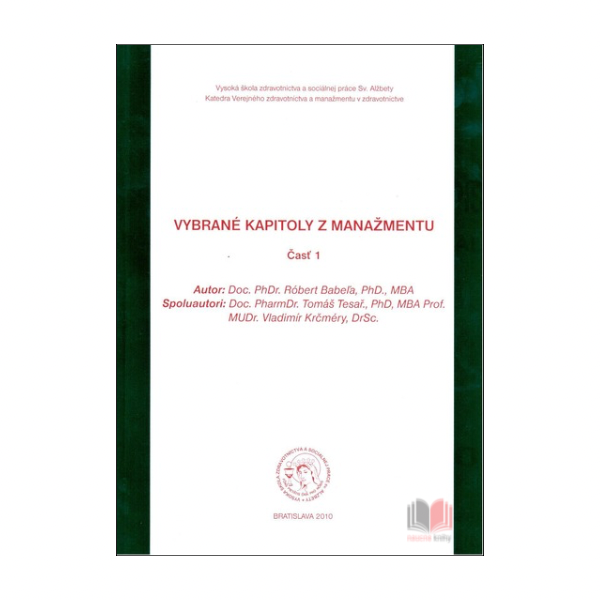 Vybrané kapitoly z manažmentu - časť 1