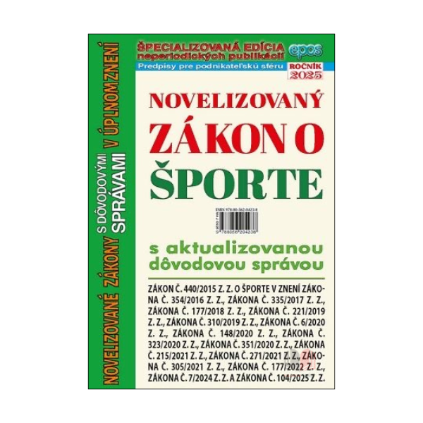 Novelizovaný zákon o športe