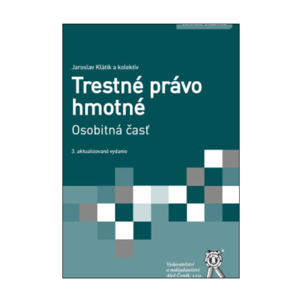 Trestné právo hmotné. Osobitná časť