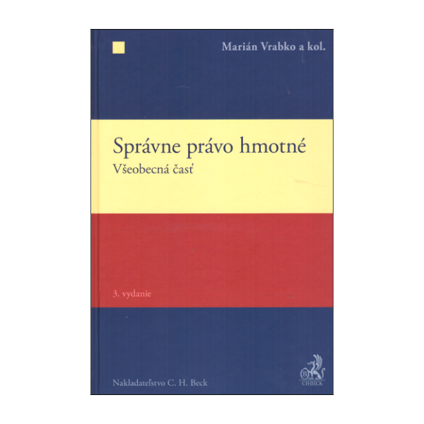 Správne právo hmotné. Všeobecná časť