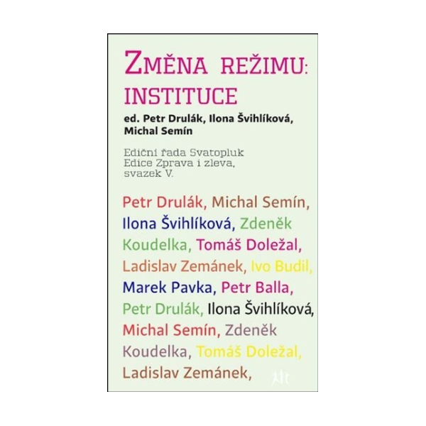 Změna režimu: Instituce