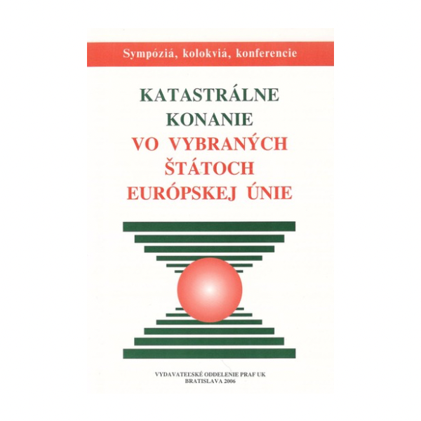 Katastrálne konanie vo vybraných štátoch Európskej únie